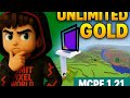 "Minecraft Pocket Edition 1.21 Giant Gold Farm Tutorial | Unlimited Gold Farm in MCPE 1.21"