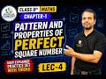 Class 8 Maths Chapter 1 | Pattern and Properties of Square Numbers Explained Lec 4 #squarenumber