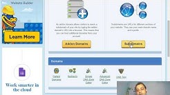 How to create subdomain and CNAME record into Hostgator