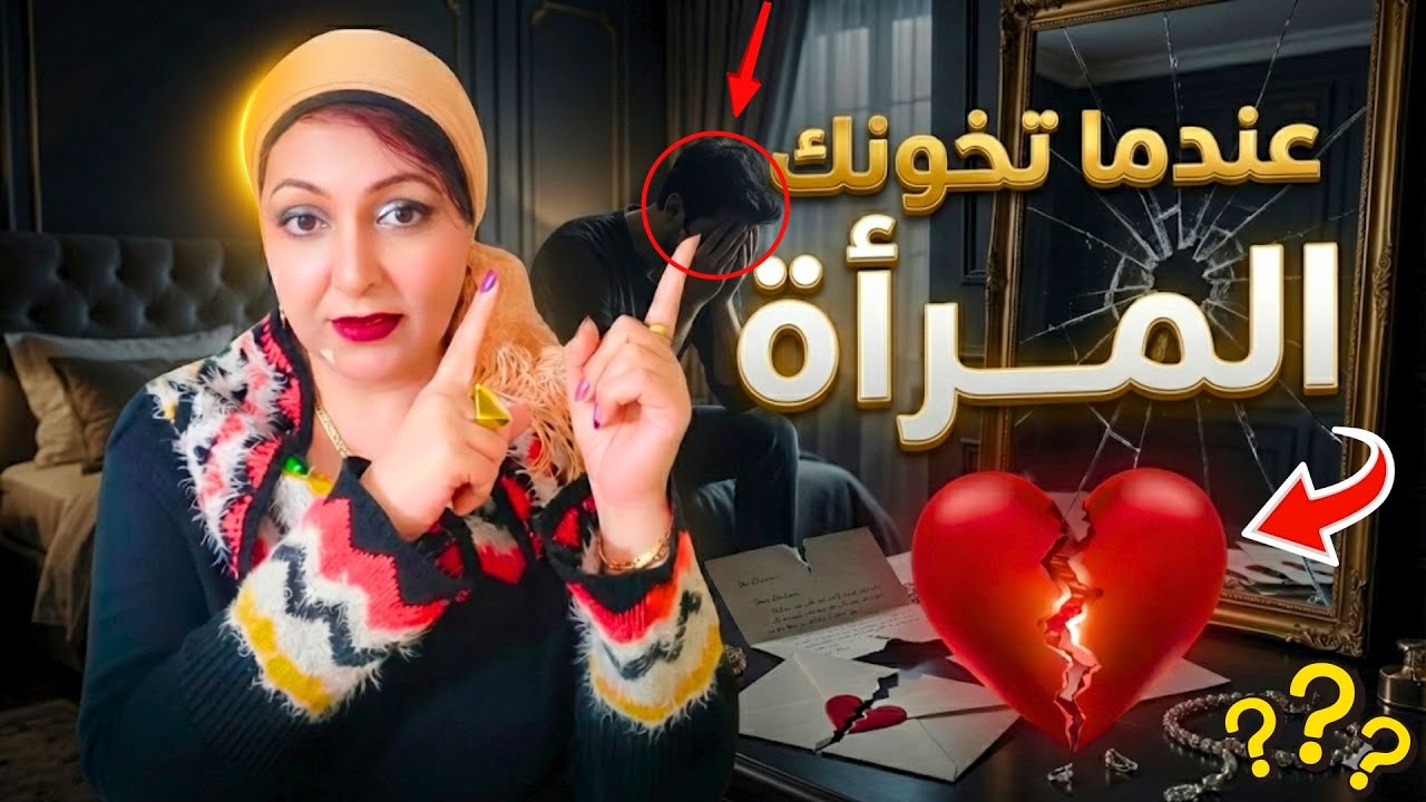 عندما تخونك المرأة 💔