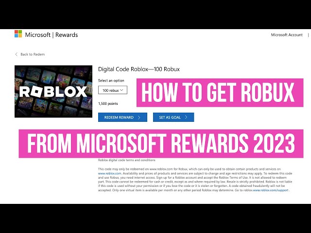 How to Get FREE Robux/Microsoft Points (Roblox Microsoft Rewards