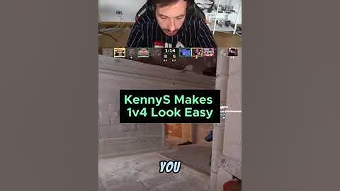 KennyS Makes it Look Easy: 1v4 Clutch in CS2 Highlight Reel #CS2 #CSGO #ESports #kennys