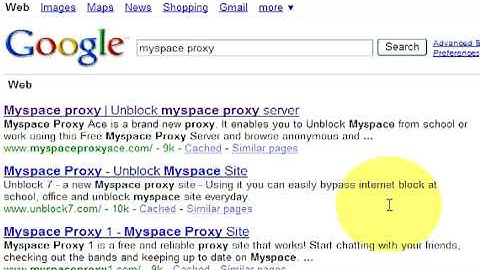 MySpace Profile Layout Tips : How to Get on MySpace at School