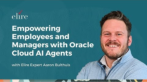 Empowering Employees and Managers with Oracle Cloud AI Agents
