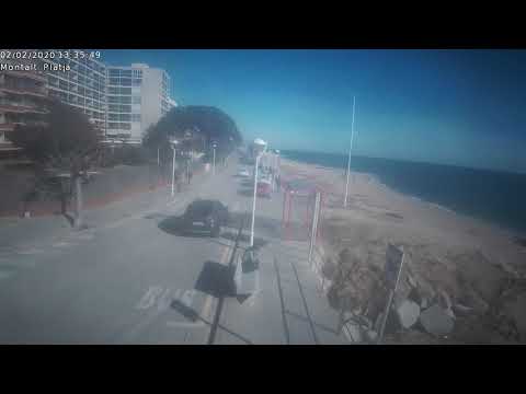 Timelapse Sant Vicenc de Montalt - Platja 02-02-2020