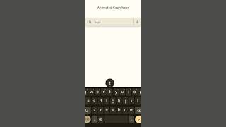 animated hint searchbar