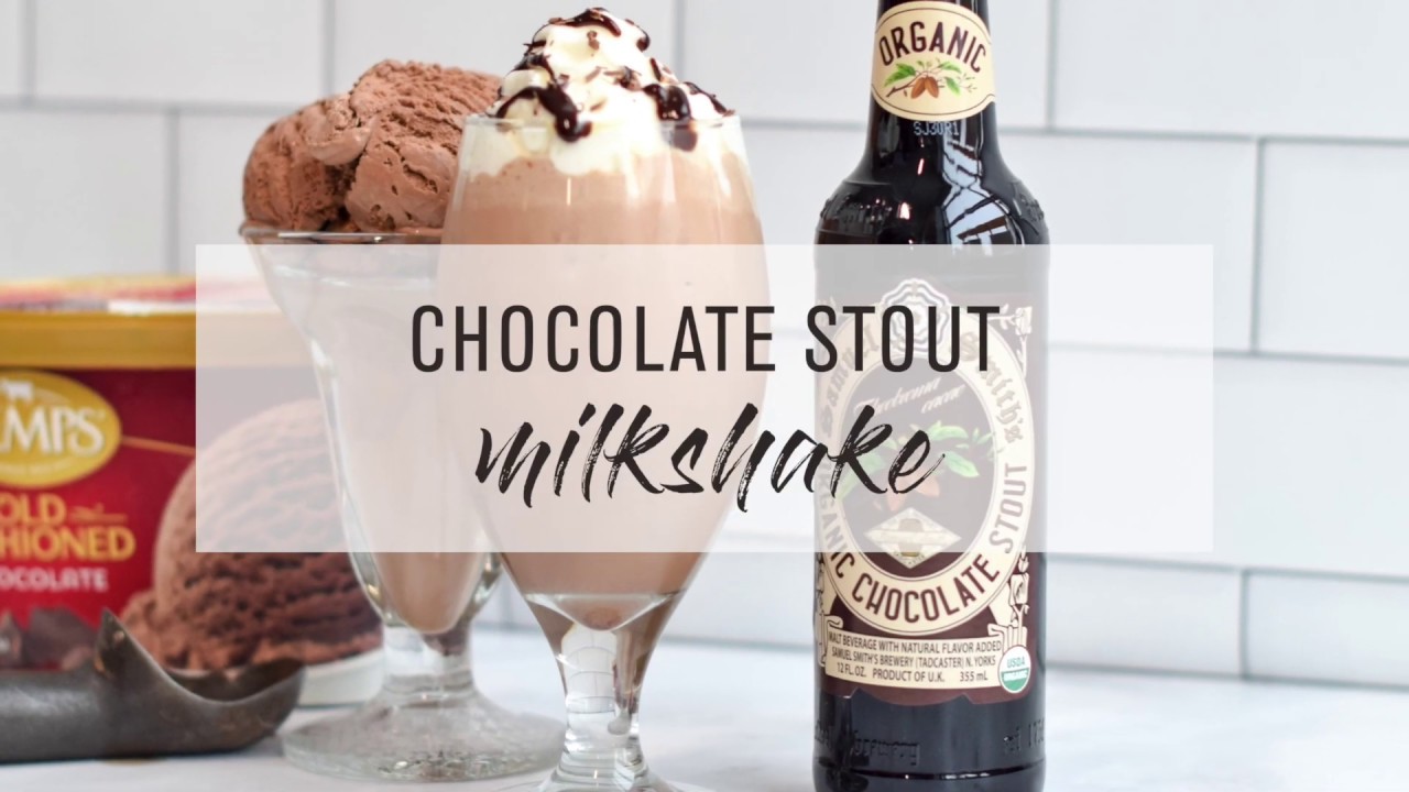 summer recipes nigella Chocolate Stout Milkshake