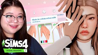 crystal creations stuff pack first impressions & review ♡ the sims 4: create a sim