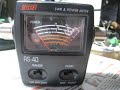 SWR meter "RS-40".  Тест прибора.