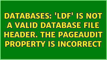 Databases: 