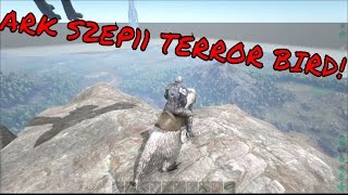 ARK Survival Evolved Gameplay: S2EP11 TERROR BIRD AND GRAPLING HOOK!