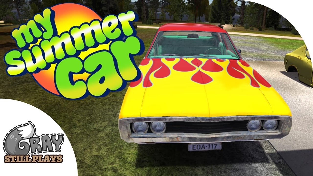 My Summer Car Stealing The Hot Rod Muscle Car How To Use The