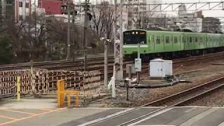 ◆おおさか東線　201系　試運転列車　JR京都線　東淀川駅「一人ひとりの思いを、届けたい　JR西日本」◆