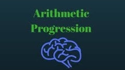 "Arithmetic Progression""Exercise 5.2" Q.NO. : 5,6 and 7