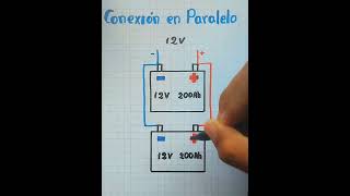 Conexión de baterías en serie y paralelo #soldadura #ideas #bateria