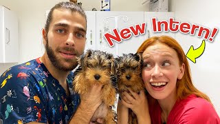 Tiktok Celebrity Becomes a Veterinarian for a Day! ( Yaren Alaca ) #TheVet