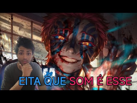 REACT | Presságio de Destruição | Akaza (Kimetsu no Yaiba) | Enygma