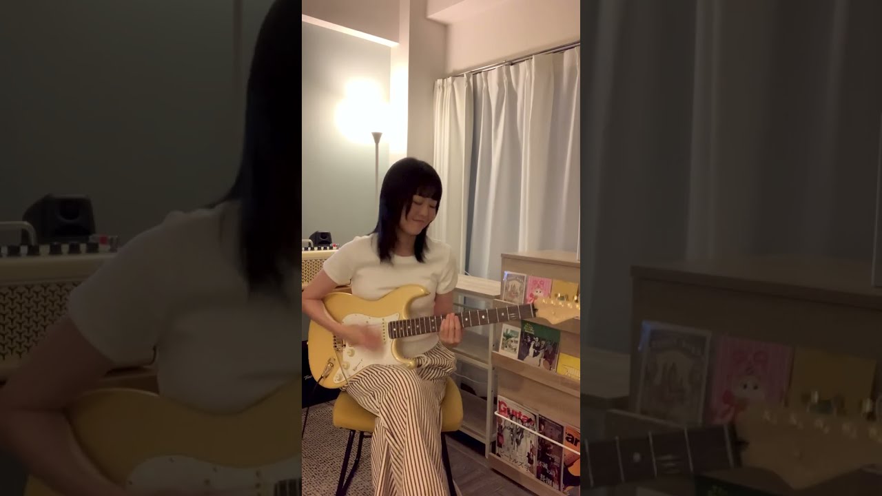 Beaches - beabadoobee【Erino Yumiki #guitararrangement】#shorts #guitarcover