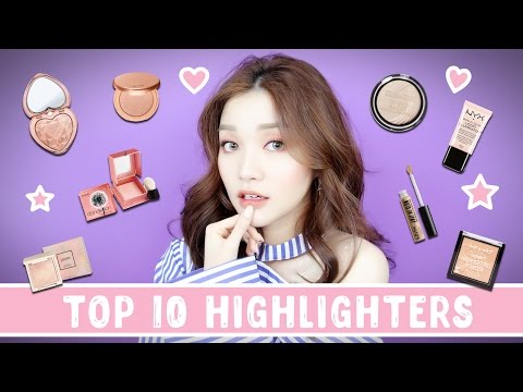 Top 10 Highlighters - Drugstore & High-end | Tina'sBeautyTips