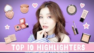 Top 10 Highlighters - Drugstore & High-end Tina'sBeautyTips