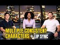 How to Create Multiple Consistent Characters with Lip Sync