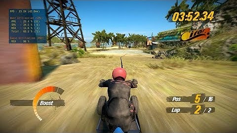 RPCS3 MotorStorm Pacific Rift on PC PS3 emulator HD