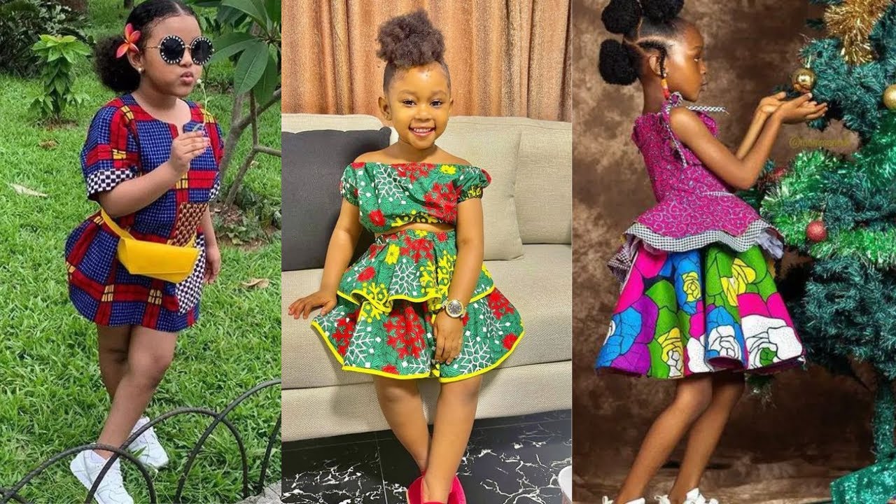 Amazon.com: Baby Girls African Dashiki Dresses Toddler Kids Summer  Sleeveless Dress Ankara Princess Dress+ Headband Set (Green, 6-12 Months) :  Sports & Outdoors