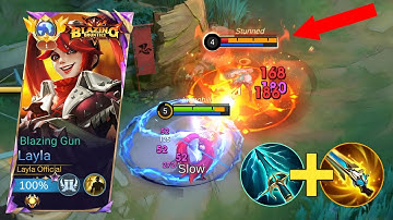 WTF DAMAGE!! LAYLA NEW BROKEN BUILD IS FINALLY HERE!! 🔥 (100% RECOMMENDED) - MLBB