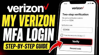 How to authenticate to Verizon My Verizon using MFA - Detailed Guide