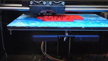 3D printing Name Tags - 7B technology 2020 - Time Lapse