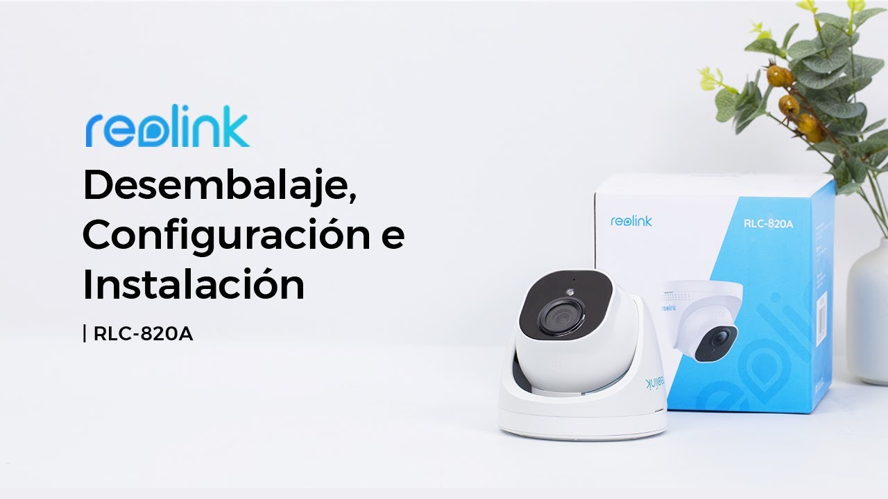 REOLINK CAMARA RLC-823A WIFI EXTERIOR 8MP FULL HD DETECCION DE PERSONAS Y  VEHICULOS