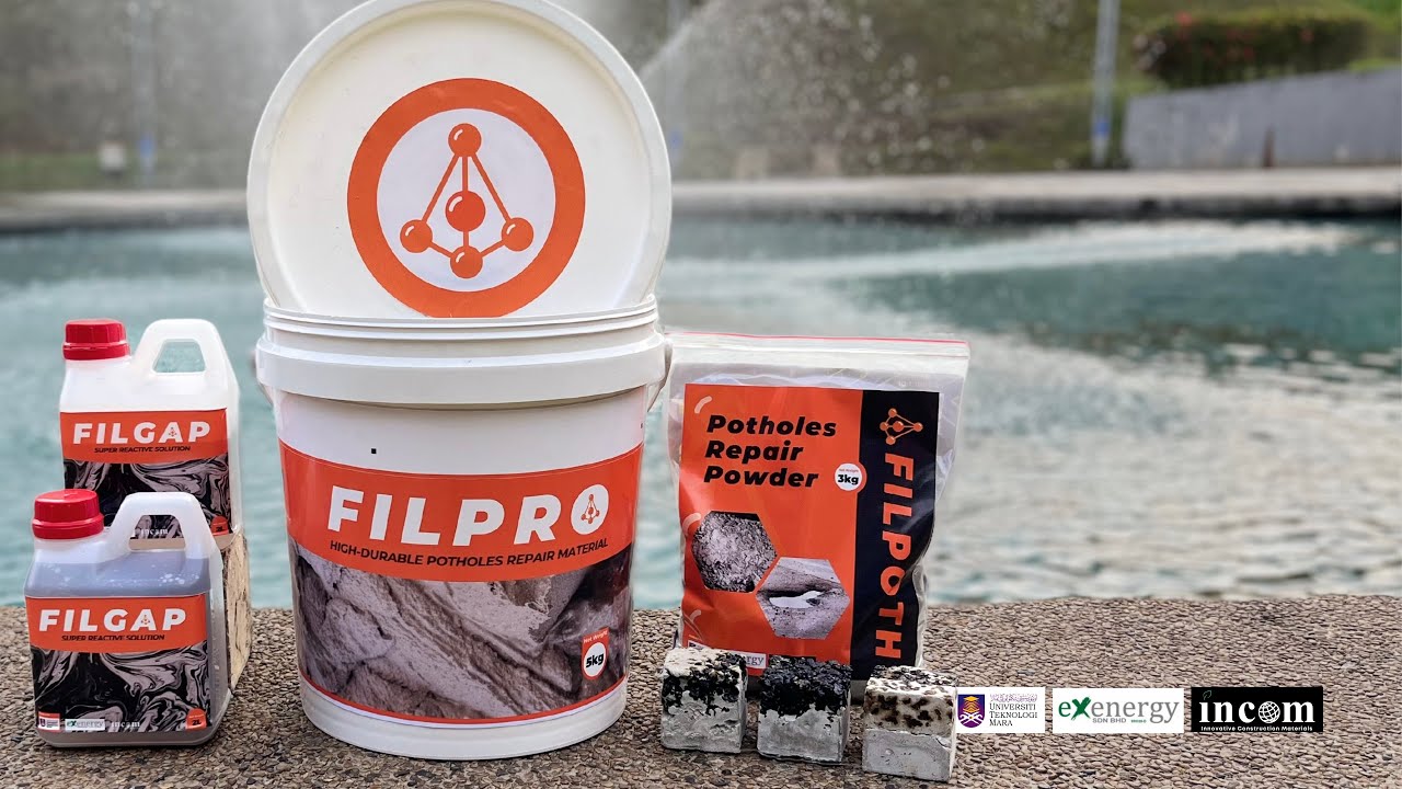 FILPRO: A Pavement Repair Solution - YouTube