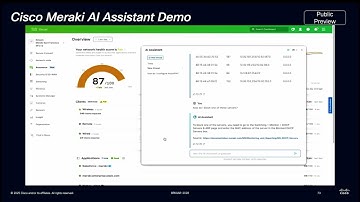 Demo - AI Assistant Meraki