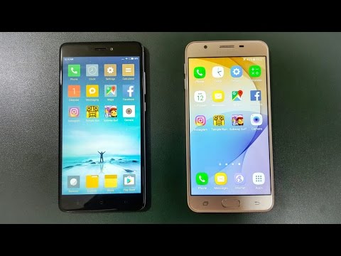 Xiaomi Redmi Note 4 vs Samsung J7 Prime Speed Test Comparison
