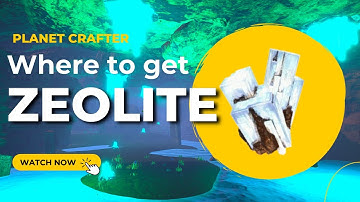 Get TONS of ZEOLITE for all your Crafting needs on PRIME Map - Planet Crafter Guide