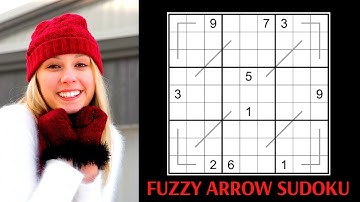 How to solve a Fuzzy Arrows Sudoku ?