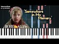 Intermediate somewhere in my memory  home alone  piano arrangement for christmas