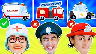 Where Is My Siren Song! 🚒 🚓 🚑 | Magic Kids Songs