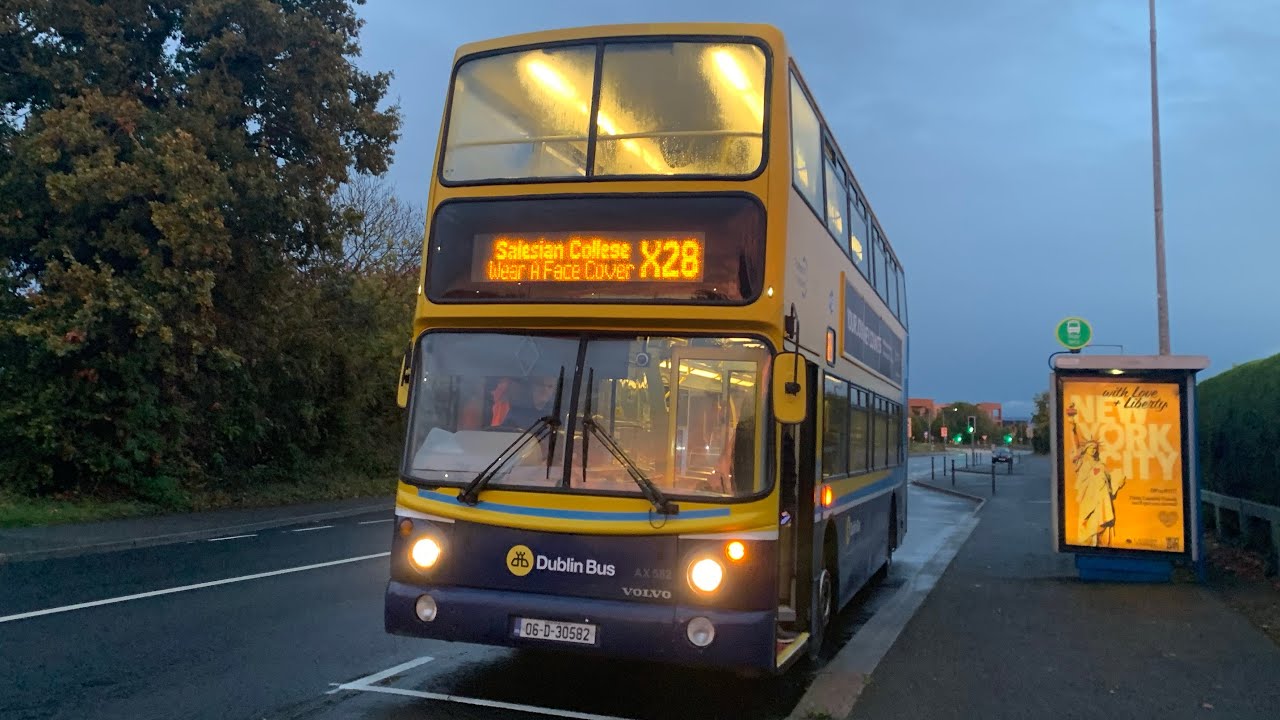 Dublin Bus | ALX400 B7TL AX582 (06-D-30582) | Route X28 to Salesian College