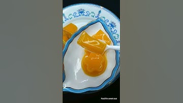 Mango jello 🍮 #shorts