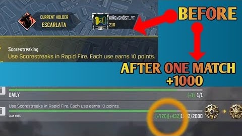 easy way to get points in rapid fire clan wars
