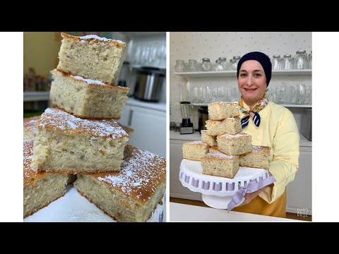 ب 2 حبة موزة حضري كيكة الموز أسهل واسرع كيكه ناجحة وبمكونات بسيطة