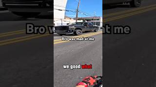 Was I actually in 2 lanes? #losangeles #raw #ebike