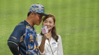 20180901 阿迷趴DAY2 籃籃lan lan  賽後訪問大王&健富