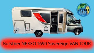 Burstner Nexxo T690 Sovereign Van Tour screenshot 4