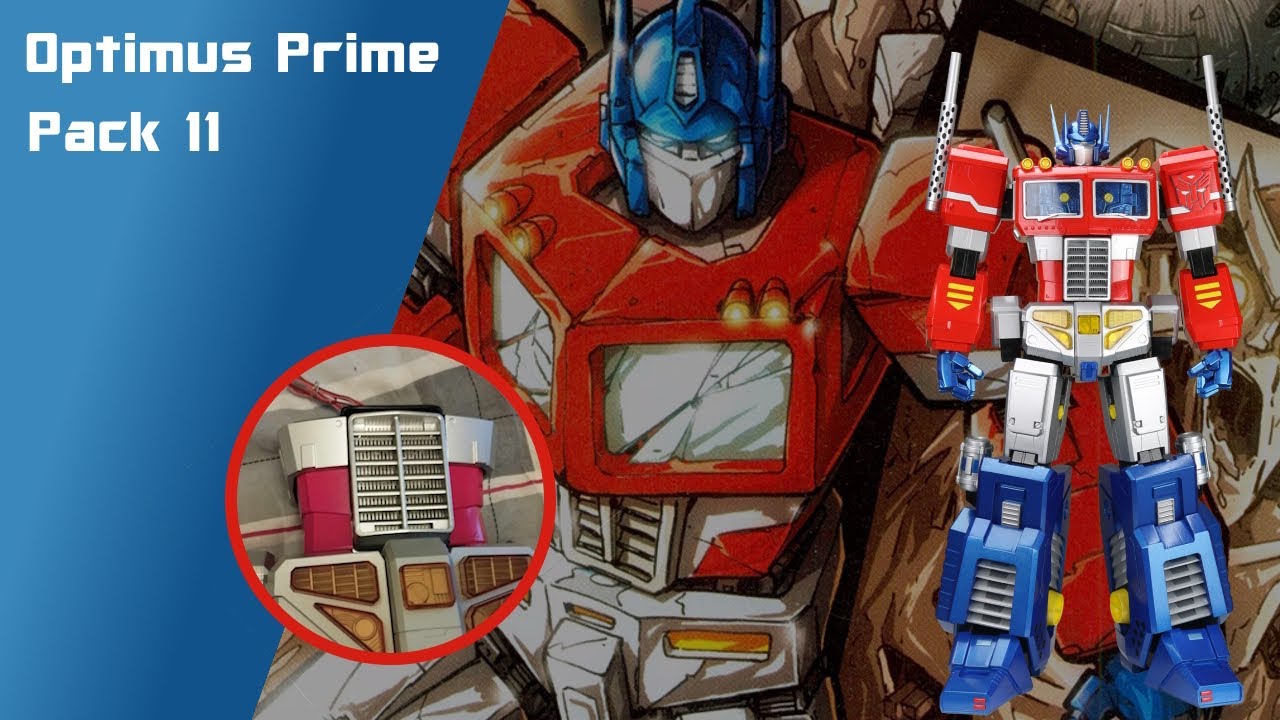 Optimus Prime Pack 11: Assemblage de l'abdomen - @AgoraModels - YouTube