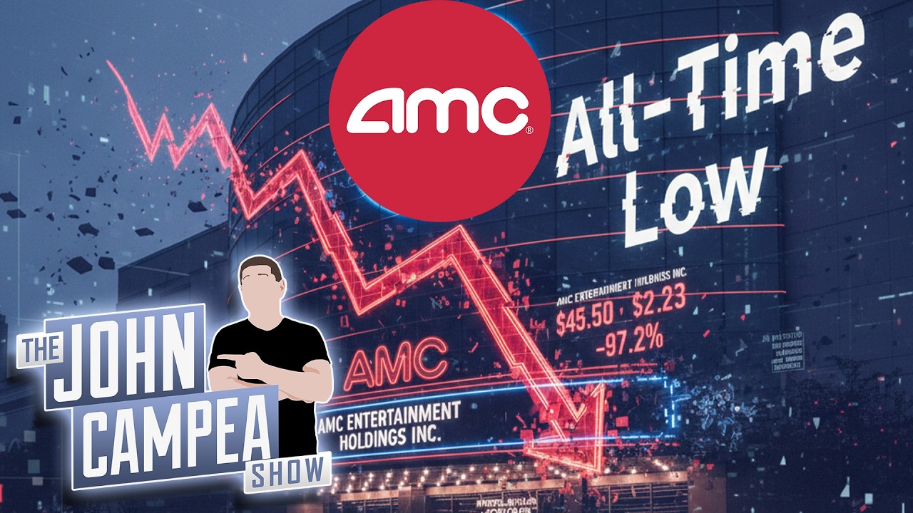 AMC Theaters Stock Value Drops To New All-Time Low - John Campea Show