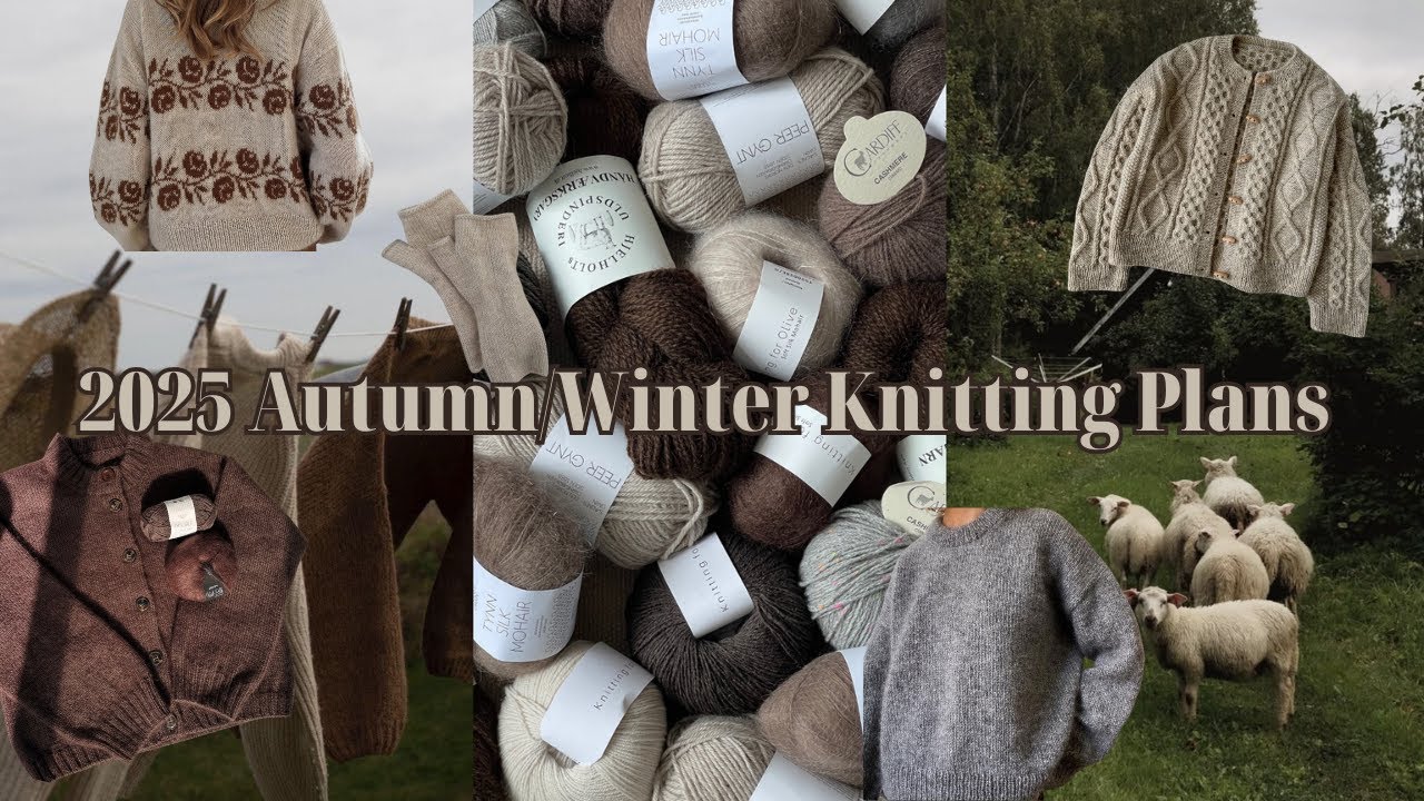 autumn knitting inspiration & plans: hanni cardigan, sonja sweater, dagmar jacket