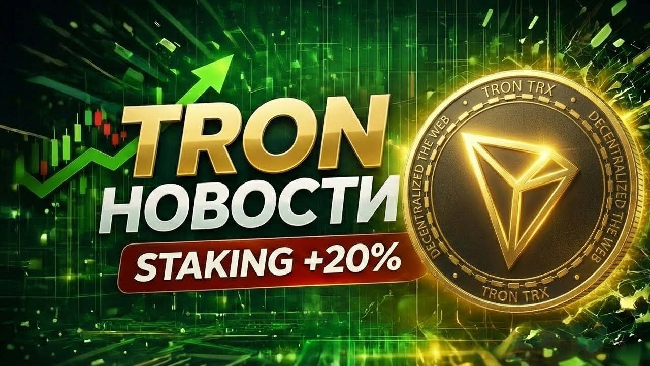 КРИПТОВАЛЮТА TRON: Новости TRX, Стейкинг