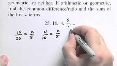 Ch12 #10 ChapterTestPrepVideos Sullivan Precalculus 9e